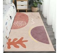 Tappeti dal design geometrico moderno di grandi dimensioni, per soggiorno e camera da letto, tappetini spessi e soffici, zerbino piccolo, 40 x 120 cm