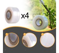 Tappeti di innesto 4pcs 200 m di involucro portatile trasparente PE nastri