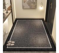 Tappeti D'ingresso, Zerbini per Interni, Zerbini di Benvenuto Antiscivolo, Zerbini Facili da Pulire per Ingresso, Patio, Aree Ad Alto Traffico, C, 100x100cm