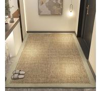 Tappeti D'ingresso, Zerbini per Interni, Zerbini di Benvenuto Antiscivolo, Zerbini Facili da Pulire per Ingresso, Patio, Aree Ad Alto Traffico, E, 120x140cm