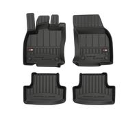 TAPPETI IN GOMMA 3D PROLINE AUDI Q2 2016-2020 SET 4 PEZZI CON BORDO E FIX