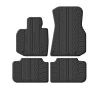 TAPPETI IN GOMMA ADAT. BMW X3 SERIE G45 DAL 2024- SET 4 PEZZI CON BORDO E FIX