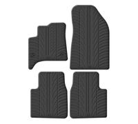 TAPPETI IN GOMMA ADAT. Opel Frontera (09/24 ) Mhev 4 PEZZI CON BORDO E FIX
