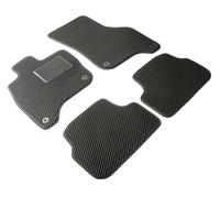 Tappeti in gomma Qlean Mats per Audi A4 (8K2) 08/2007-12/2015, trazione integrale