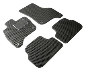 Tappeti in gomma Qlean Mats per Audi A4 (8K2) 08/2007-12/2015, trazione integrale