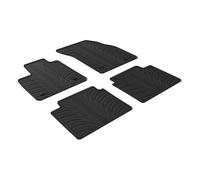 TAPPETI IN GOMMA SU MISURA - Ford Focus 5p (06/18>) SET 4 PEZZI CON BORDO E FIX