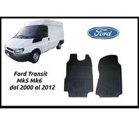 tappeti in gomma su misura Ford Transit 2000>2012 mk5 mk6 tappetini autocarro