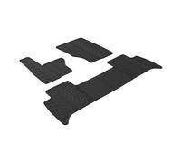 TAPPETI IN GOMMA SU MISURA LAND ROVER DISCOVERY DA 01/2017 AUTOMATICO, 3 PEZZI
