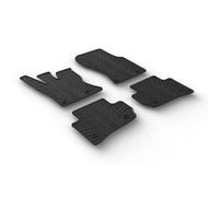TAPPETI IN GOMMA SU MISURA BMW X2 (F39) DAL 01/2018 SET 4 PEZZI CON BORDO E FIX