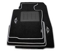 Tappeti in Moquette su misura compatibili con Mini Countryman R60 2WD 4WD dal 2010-2017, Mini Paceman R61 2WD 4WD dal 2010-2017 Limited Edition Carbon Inox