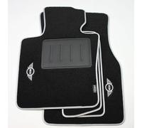 Tappeti in Moquette su misura compatibili con Mini F55, 5 Porte dal 2015- Limited Edition Carbon Inox