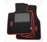 Tappeti in Moquette su misura compatibili con Mini F55, 5 Porte dal 2015- Limited Edition Red