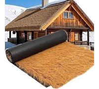 Tappeti in paglia per tetti, Artificial thatch roll, maintenance-free, multi-size, suitable for gardens(1 * 20m(3.2 * 65.6ft))