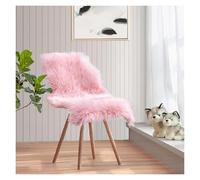 Tappeti in pelliccia di moquette bianca sfocata for la camera da letto, comodino, lavabile, soffice, soggiorno, tappeto a pelo lungo, decorazione for tappetino for scuola materna(Light Pink,80x180cm)
