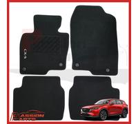 TAPPETI MAZDA CX-5 DAL 2017 IN MOQUETTE TAPPETINI SAGOMATI CON RICAMO 4 FIX