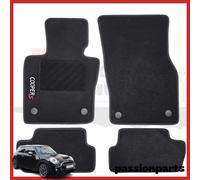 TAPPETI MINI COOPER S F56 DAL 2015 IN MOQUETTE CON RICAMO E FISSAGGI A VELCRO