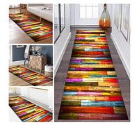 Tappeti Moderni Antiscivolo Lavabili, Passanti per Moquette Stretti e Lunghi per Corridoio Scale del Corridoio, Tappetini Tappetini Durevoli con Retro in Gomma - 1m/1.5m/2m/2.5m/3m/3.5m/4m/4.5m/5m/6m