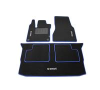 Tappeti Moquette + baule Smart ForFour W453 dal 2014-,EQ dal 2019- 11BLUETTE
