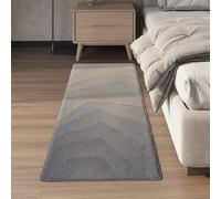 Tappeti Morbidi Simili al Cashmere per Camera da Letto, Tappeto Soffice, Tappeti A Pelo Lungo per Interni, Tappeto di Lusso per Camera da Letto E Soggiorno, Non Perde Pelo, B, 80x160cm(2.6x5.2ft)