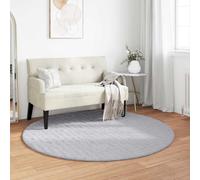 Tappeti per area Rotondo SIROLO Grigio Ø 200 CM Poliestere