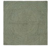 Tappeti per area Verde Oliva 160 x 160 cm Juta
