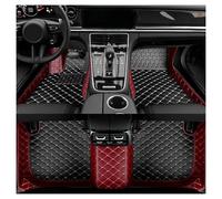 Tappeti Per Auto Per Fiat Per Topolino Per 500 2011 2012 Tappetini Auto In Pelle Lusso Antiscivolo Impermeabili Per Tutte Le Stagioni Tappetini Auto Moquette(Style 2 Wine Red)