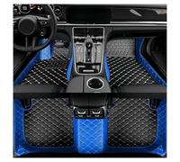 Tappeti Per Auto Per Fiat Per Topolino Per 500 2011 2012 Tappetini Auto In Pelle Lusso Antiscivolo Impermeabili Per Tutte Le Stagioni Tappetini Auto Moquette(Style 2 Blue Black)