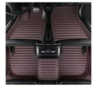 Tappeti Per Auto Per Fiat Per Topolino Per 500 2011 2012 Tappetini Auto In Pelle Lusso Antiscivolo Impermeabili Per Tutte Le Stagioni Tappetini Auto Moquette(Style 3 Coffee)
