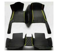 Tappeti Per Auto Per Fiat Per Topolino Per 500 2011 2012 Tappetini Auto In Pelle Lusso Antiscivolo Impermeabili Per Tutte Le Stagioni Tappetini Auto Moquette(Style 4 Black Yellow)