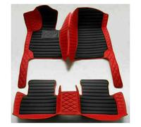 Tappeti Per Auto Per Fiat Per Topolino Per 500 2011 2012 Tappetini Auto In Pelle Lusso Antiscivolo Impermeabili Per Tutte Le Stagioni Tappetini Auto Moquette(Style 4 Red Black)