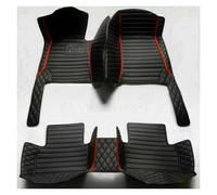 Tappeti Per Auto Per Fiat Per Topolino Per 500 2011 2012 Tappetini Auto In Pelle Lusso Antiscivolo Impermeabili Per Tutte Le Stagioni Tappetini Per Auto Kit(Style 4 Black Red)
