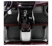 Tappeti Per Auto Per Fiat Per Topolino Per 500 2011 2012 Tappetini Auto In Pelle Lusso Antiscivolo Impermeabili Per Tutte Le Stagioni Tappetini Auto Moquette(Style 2 Gray Black)