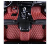 Tappeti Per Auto Per Fiat Per Topolino Per 500 2011 2012 Tappetini Auto In Pelle Lusso Antiscivolo Impermeabili Per Tutte Le Stagioni Tappetini Per Auto Kit(Style 1 win Red)