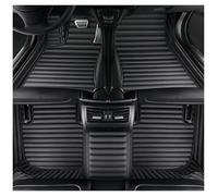 Tappeti Per Auto Per Fiat Per Topolino Per 500 2011 2012 Tappetini Auto In Pelle Lusso Antiscivolo Impermeabili Per Tutte Le Stagioni Tappetini Per Auto Kit(Style 3 Black)