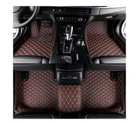 Tappeti Per Auto Per MINI Per CLUBMAN 2 Porte 2007 2008 2009 2010 2011 2012 2013 2014 2015 Tappetini Auto In Pelle 3D A Copertura Totale Tappetini Per Auto Kit(Style 1 Coffee)