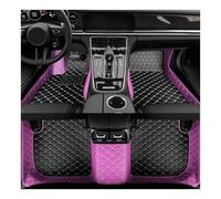Tappeti Per Auto Tappetini Auto Per Mitsubishi Pajero V93 5 Set 2010 2011 2012 2013 2014 2015 2016 2017 2018 2019 2020 2021 2022 2023 Tappetini Auto Moquette(Style 2 Purple Black)