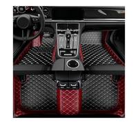 Tappeti Per Auto Tappetini Auto Per Mitsubishi Pajero V93 5 Set 2010 2011 2012 2013 2014 2015 2016 2017 2018 2019 2020 2021 2022 2023 Tappetini Auto Moquette(Style 2 Wine Red)