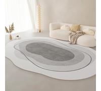 Tappeti per camera da letto, forme irregolari, decorazione del soggiorno, tappeto spesso, soffice e soffice, per la casa (200x300 cm/N)
