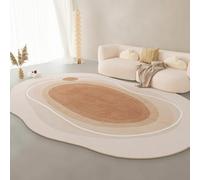 Tappeti per camera da letto, forme irregolari, decorazione del soggiorno, tappeto spesso, soffice e soffice, per la casa (200x250 cm/J)