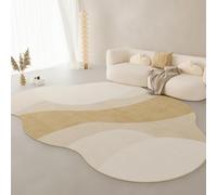 Tappeti per camera da letto, forme irregolari, decorazione del soggiorno, tappeto spesso, soffice e soffice, per la casa (80x160 cm/P)