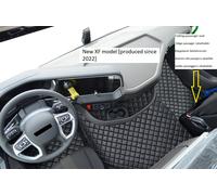 Tappeti Per Camion, Copertura Tunnel Per DAF XF (Solo Dal 2022) Nero