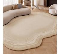 Tappeti per il soggiorno morbidi, moderni, resistenti alle macchie, che non perdono peli, ideali per interni, perfetti per le zone ad alto passaggio, sicuri(Pattern A,200 x 360 cm)