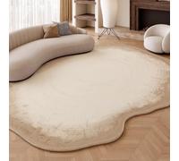 Tappeti per il soggiorno morbidi, moderni, resistenti alle macchie, che non perdono peli, ideali per interni, perfetti per le zone ad alto passaggio, sicuri(Pattern B,200 x 300 cm)