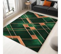 Tappeti per interni 120 x 170 cm Tappeti da Area in Lavatrice per Soggiorno Geometria Astratta Strisce, Tappeto con Pelo Corto Modernismo per Camera da Letto Sala da Pranzo Tappeto Antiscivolo