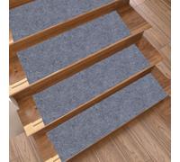 Tappeti per Scale 5Pcs Tappetini per Gradini Interni 34x74cm Grigio Chiaro | Coprigradini Per Scale, Tappetino Per Scales Per Scale, Interni, In Legno, Piastrelle E Marmo Per Per Bambini