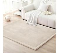 Tappeti per Soggiorno Antiscivolo Assorbente, 180 x 200 cm Tappetino Gattonare Bambini in Velluto di Corallo, Tappetino per Il Soggiorno, Tappeto per la Camera dei Bambini 2cm Tappeto Salotto Tatami