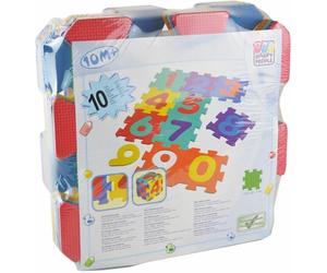 Tappeti puzzle Happy People, con numeri per 1 St