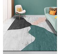 Tappeti salotto moderni Geometria grigio nero verde design moderno complementi arredo tappeto per 180x250cm