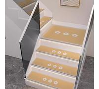 Tappeti. Set di 5 tappetini di sicurezza da 10" x 30" for interni, for scale, for bambini, anziani e animali domestici(3,26cmx80cm)