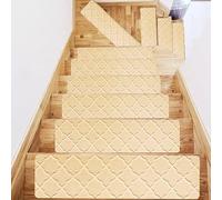 Tappeti. set di 7 tappeti rettangolari for scale, tappeti antiscivolo for scale, moderni for bambini, anziani, animali domestici(H)